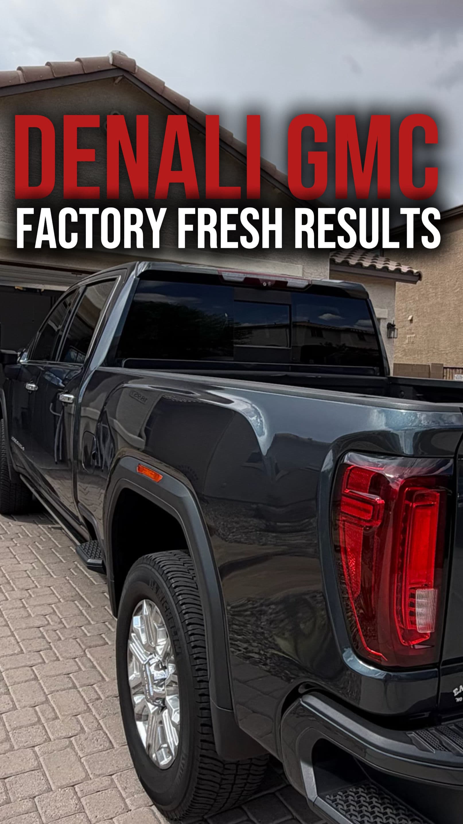 Project GMC Sierra Denali HD Gets Full Detail Treatment in West Valley AZ image