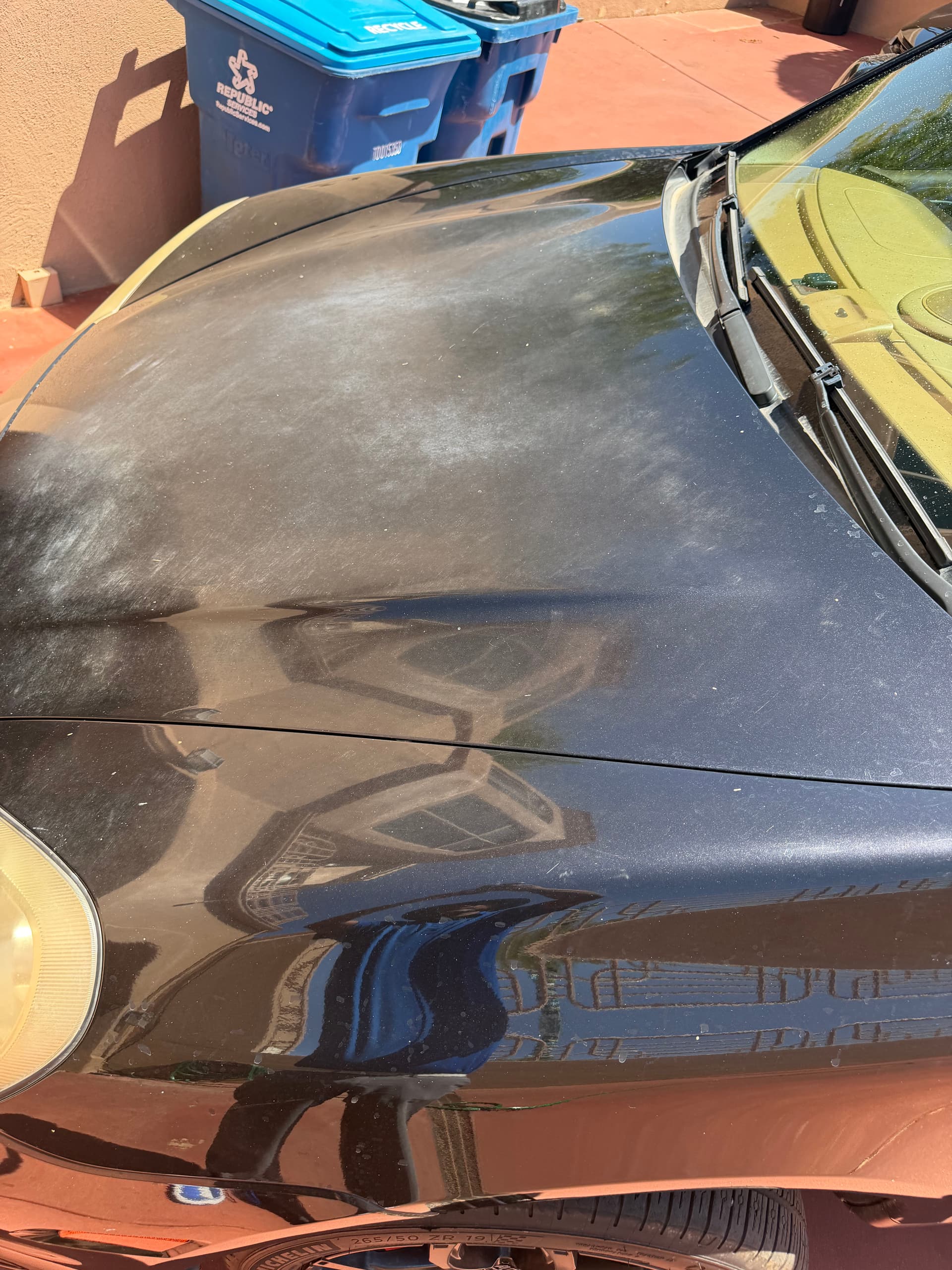 Gallery photos for Paint Correction and Ceramic Coating on a Sun-Hammered Porsche Cayenne: Image #1