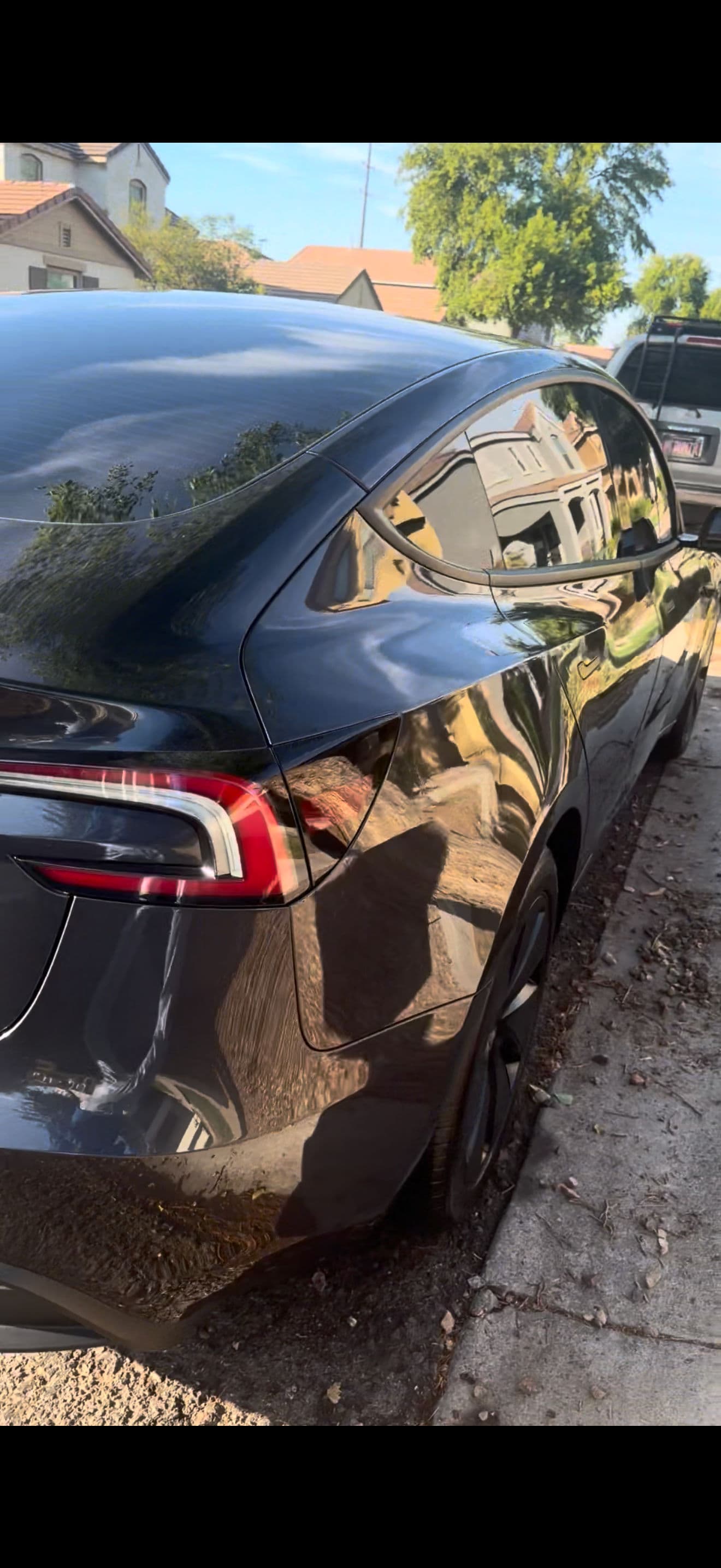 Gallery photos for Tesla Exterior Detail with Paint Protection in Avondale: Image #1