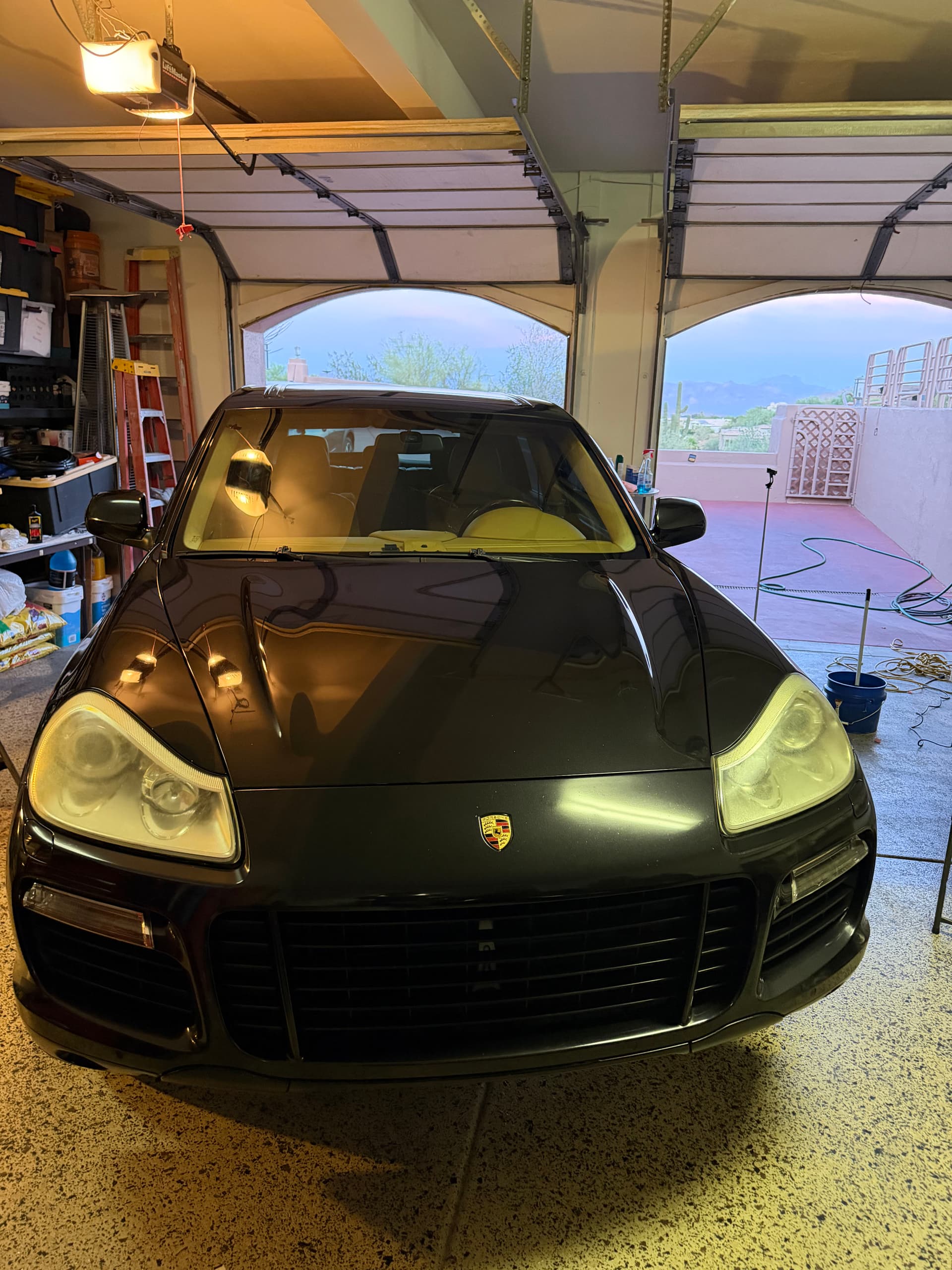 Gallery photos for Paint Correction and Ceramic Coating on a Sun-Hammered Porsche Cayenne: Image #5